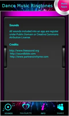 Dance Music Ringtones android App screenshot 0