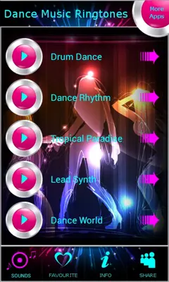 Dance Music Ringtones android App screenshot 3